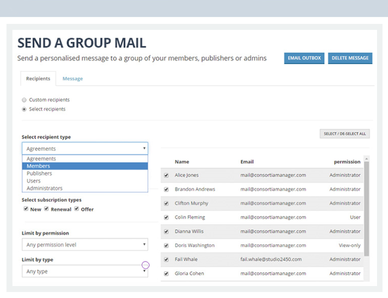 Group mail