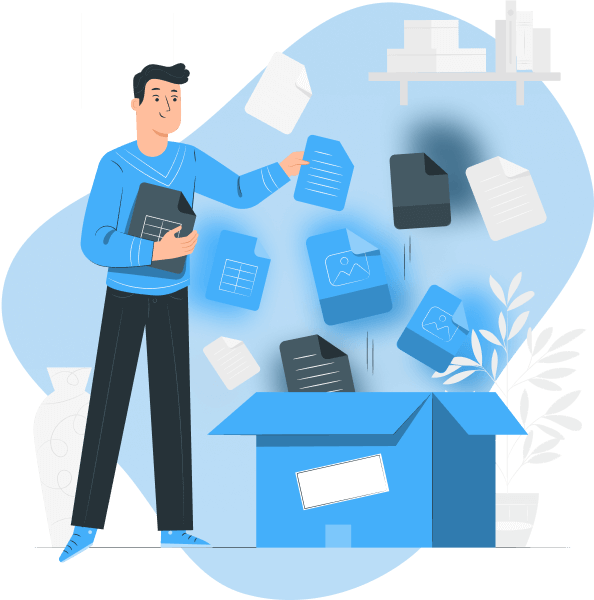 Centralized management illustration